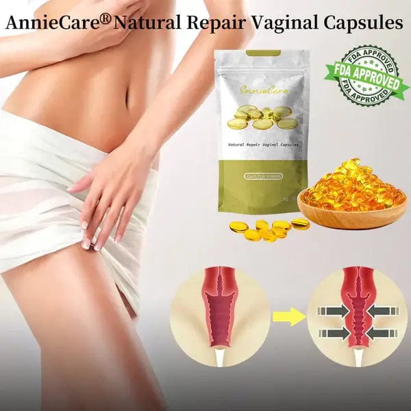 Fourovo AnnieCare® Instant Itching Stopper & Detox and Slimming & Firming Repair & Pink & Tender Natural Capsules 3-DAY TRAIL