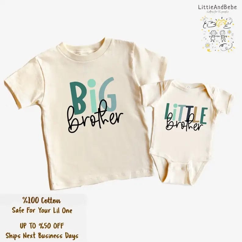 Fourovo Big Brother Big Sibling Tshirt