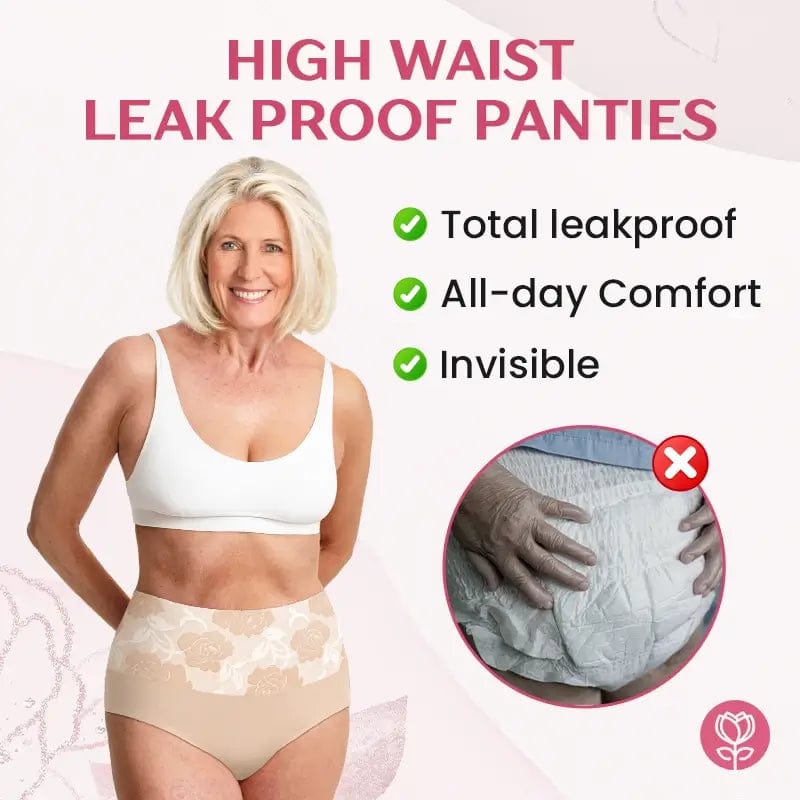 Fourovo BloomyFit - Last Day 70% OFF - High Waist Antibacterial Panties