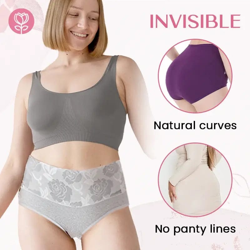 Fourovo BloomyFit - Last Day 70% OFF - High Waist Antibacterial Panties