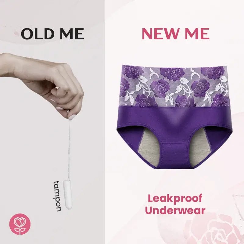 Fourovo BloomyFit - Last Day 70% OFF - High Waist Antibacterial Panties