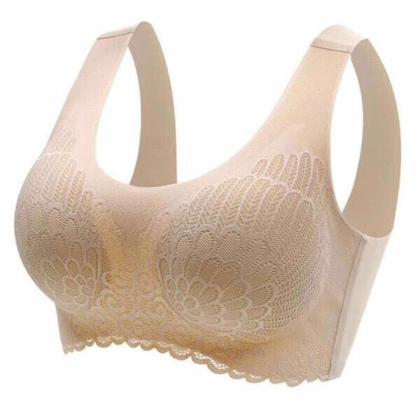 Fourovo Bombshell Brazzitti Smooth Add-2-Cups Push-Up Bra Beige / L