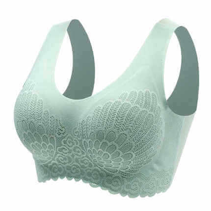 Fourovo Bombshell Brazzitti Smooth Add-2-Cups Push-Up Bra Green / L