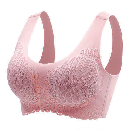 Fourovo Bombshell Brazzitti Smooth Add-2-Cups Push-Up Bra Pink / L