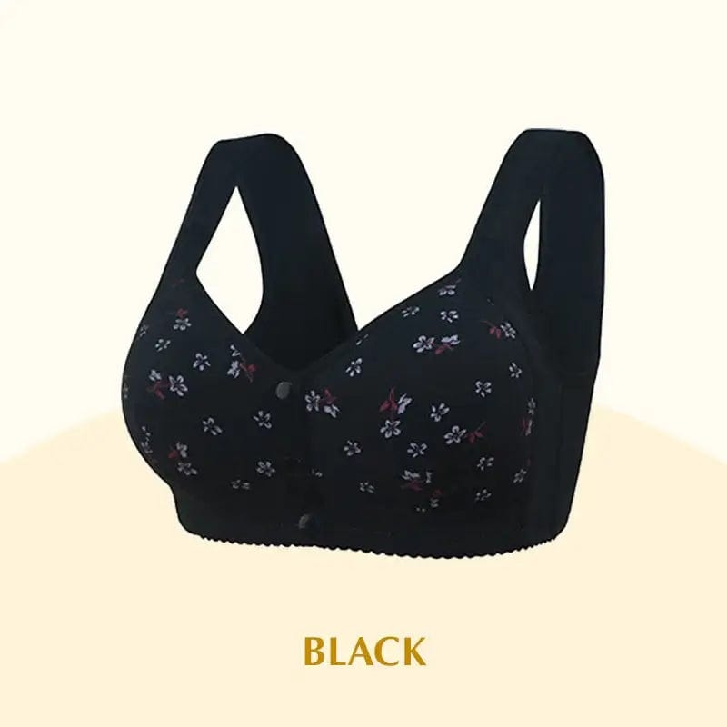 Fourovo Comfortable & Convenient Front Button Bra