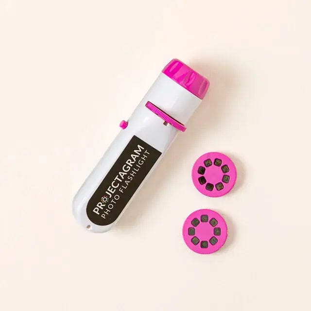 Fourovo Create Your Own Photo Flashlight White/Pink