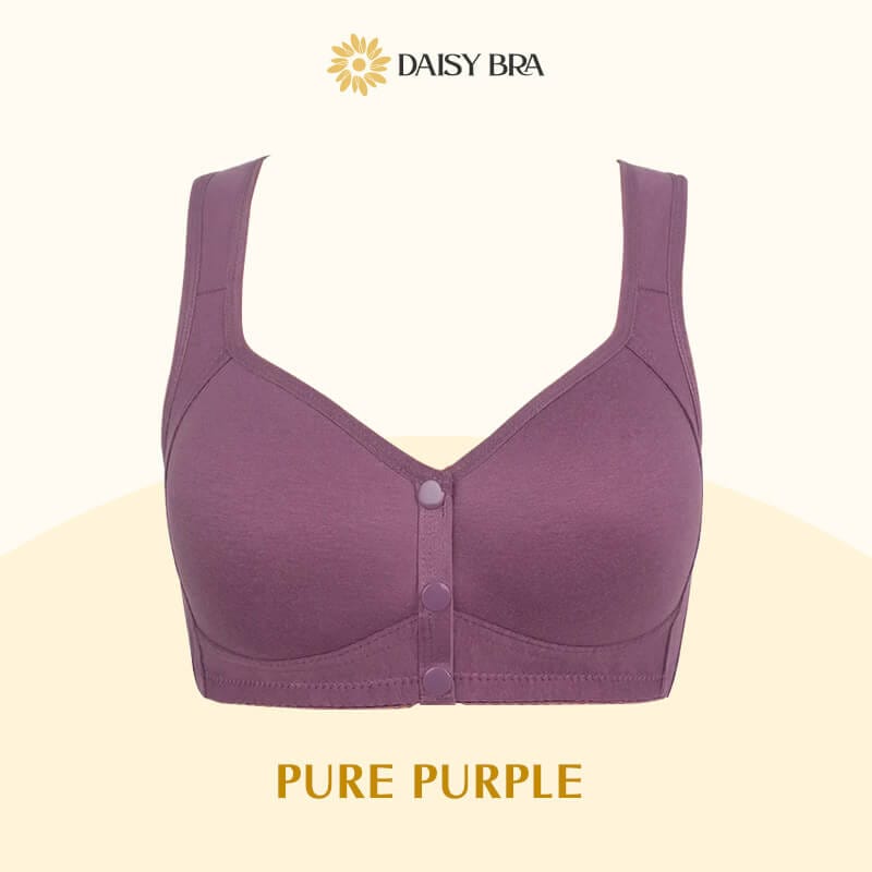 Fourovo Daisy Bra - Last day 80% OFF - Comfortable & Convenient Front Button Bra