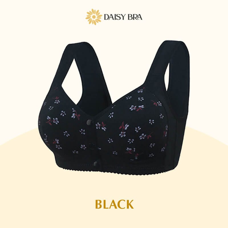 Fourovo Daisy Bra - Last day 80% OFF - Comfortable & Convenient Front Button Bra