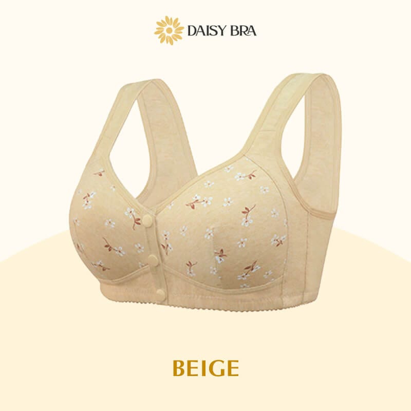 Fourovo Daisy Bra - Last day 80% OFF - Comfortable & Convenient Front Button Bra