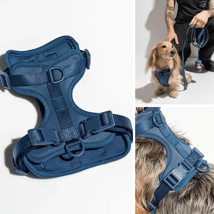 Fourovo Dog Harness Darkblue / XS