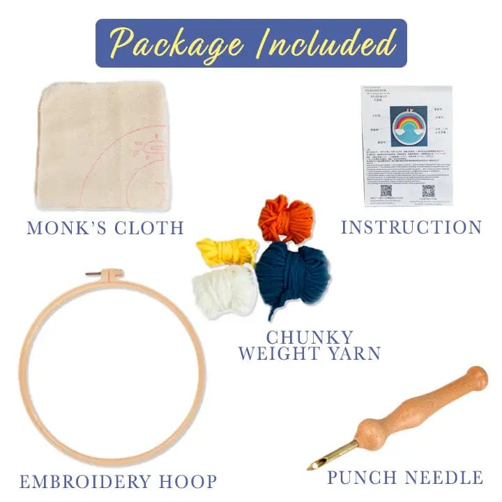 Fourovo Easy Punch Needle Embroidery Expert Kit