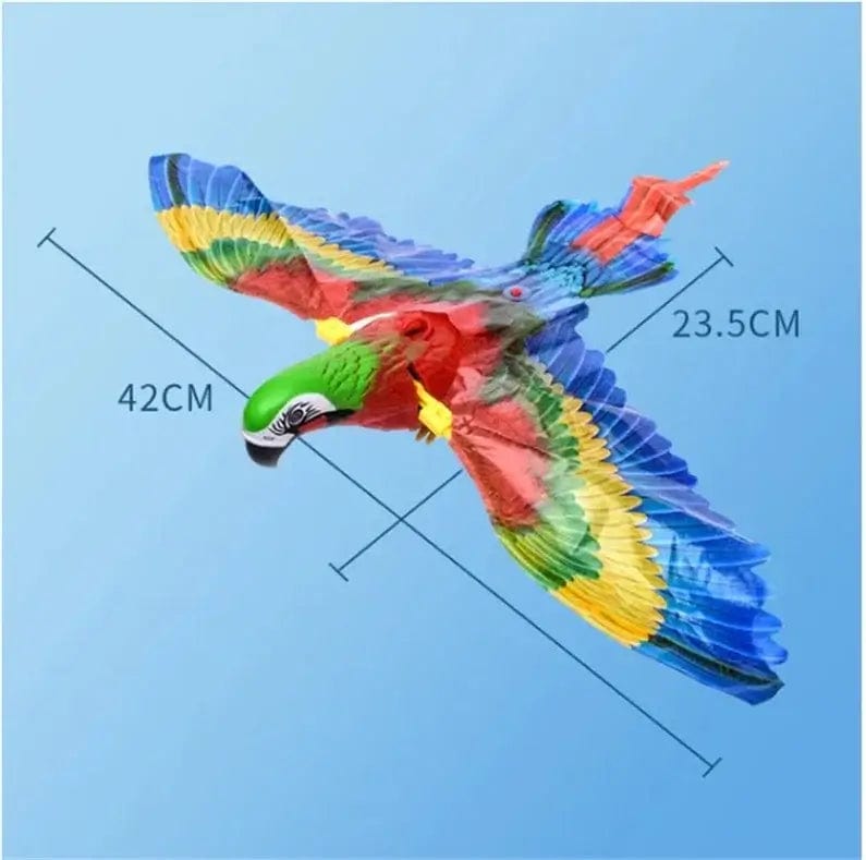 Fourovo Ethirealy Flying Toy for Cats PARROT