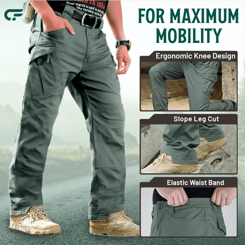 Fourovo FlexCamo - Tactical Waterproof Pants