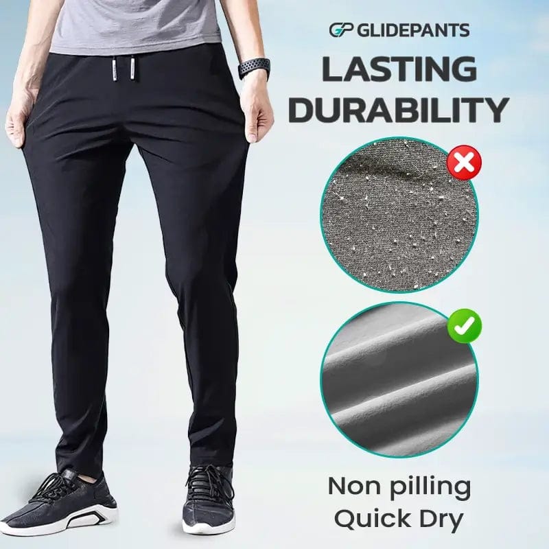 Fourovo GlidePants - Unisex Quick Dry Pull-on Stretch Pants