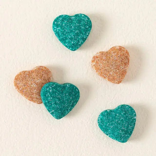 Fourovo Glitter Hearts Toilet Bombs