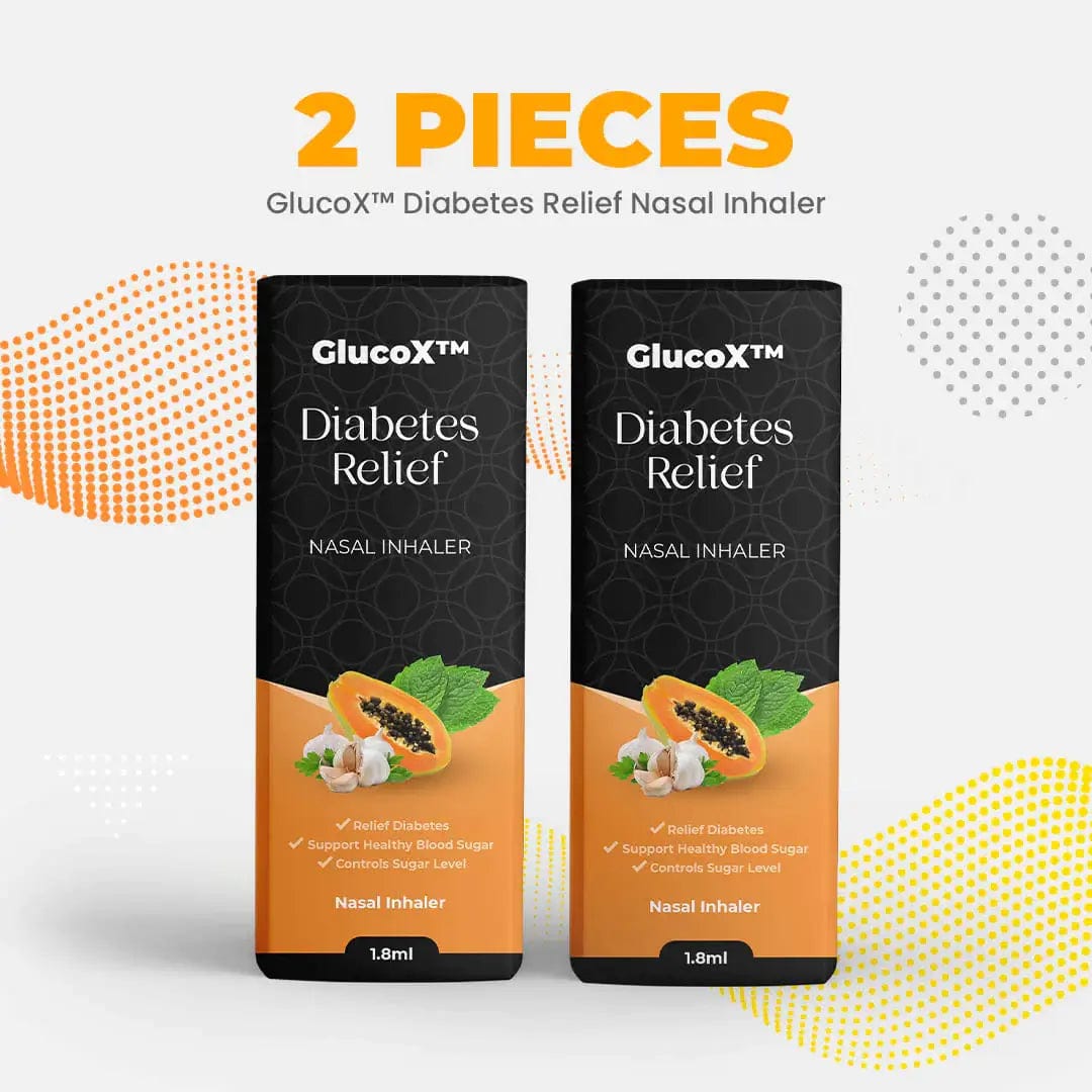 Fourovo GlucoX™ Diabetes Relief Nasal Inhaler 2 PC （For 2 weeks)11.97/PC