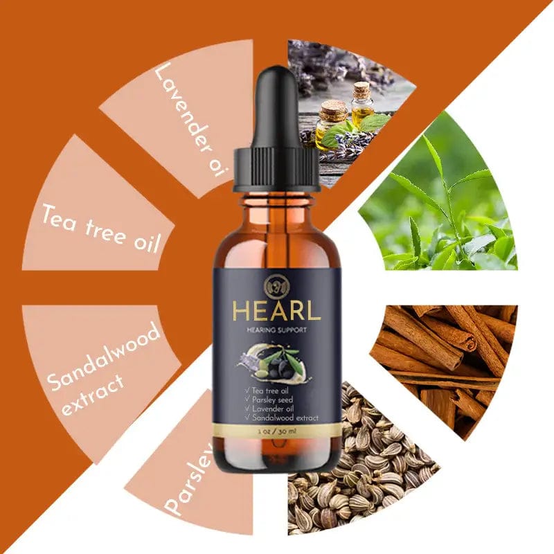 Fourovo Hearl™ Organic Ear Oil Drops for Improved Hearing