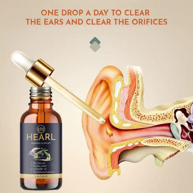 Fourovo Hearl™ Organic Ear Oil Drops for Improved Hearing