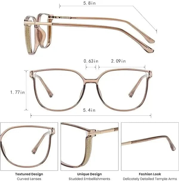 Fourovo Hot Sale 49% OFF – Women’s Portable Fashion Anti-Blue Light Reading Glasses