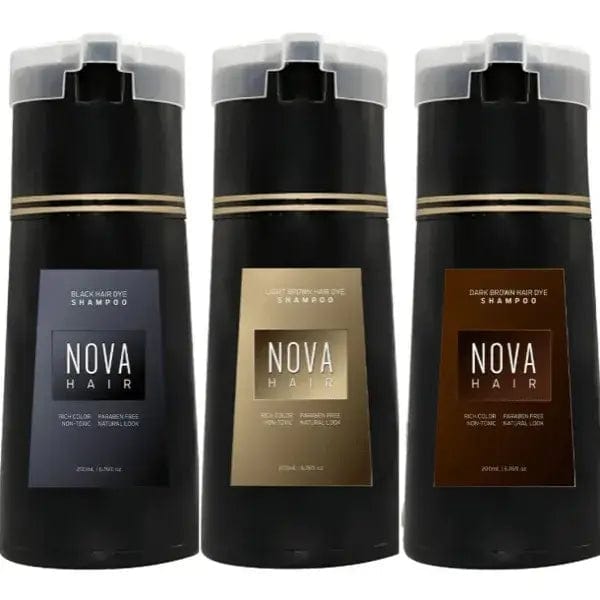 Fourovo 🎉Hot Sale 50% OFF🎁 NovaHair Instant Dye Shampoo