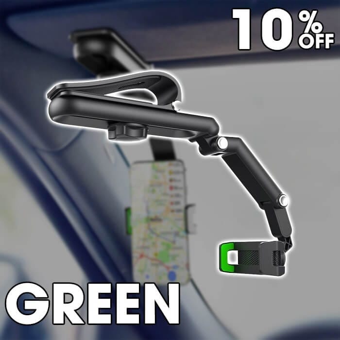 My Store 🔥🔥Hot Sale🔥 Rotatable and Retractable Car Phone Holder Green