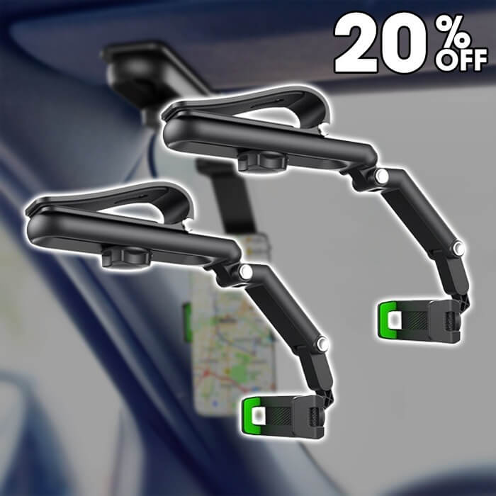 My Store 🔥🔥Hot Sale🔥 Rotatable and Retractable Car Phone Holder SET 2 (GREEN+GREEN) + 20% OFF