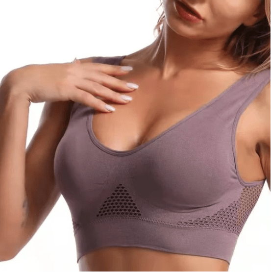 Fourovo INSTACOOL LIFTUP AIR BRA KHAKI / S