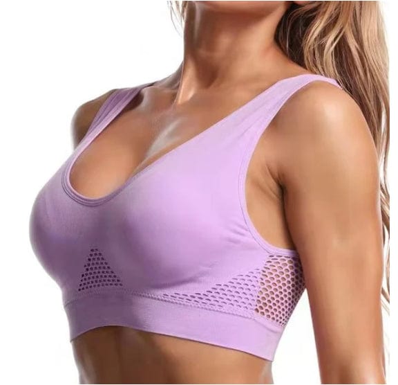 Fourovo INSTACOOL LIFTUP AIR BRA PURPLE / S