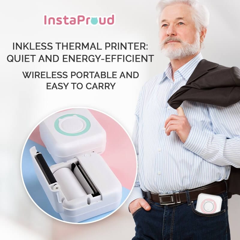 Fourovo InstaProud - Portable Inkless Printer