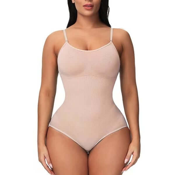 Fourovo LAST DAY 49% OFF – BODYSUIT SHAPEWEAR Beige / S