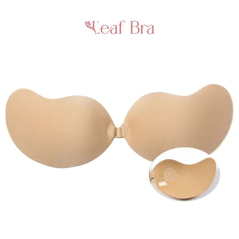 Fourovo Leaf Bra - Biggest Clearance Sale 80% OFF - Invisibility Push up Bra Beige🔥 / A