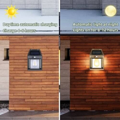 Fourovo 🎁Limited Time Sale 48% OFF💕2024 New Outdoor Solar Wall Lamp