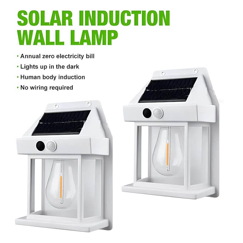 Fourovo 🎁Limited Time Sale 48% OFF💕2024 New Outdoor Solar Wall Lamp SET 2White 48%OFF