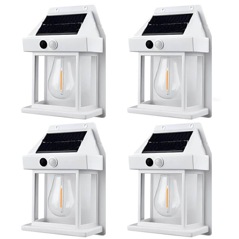 Fourovo 🎁Limited Time Sale 48% OFF💕2024 New Outdoor Solar Wall Lamp SET 4White 68%OFF