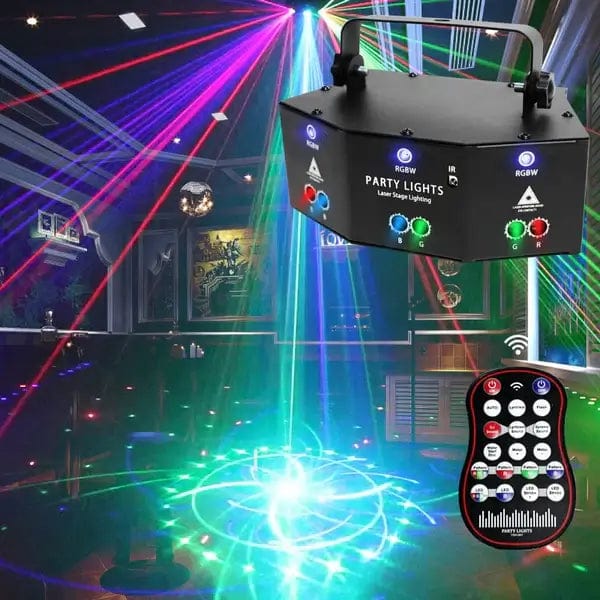 Fourovo LITLAMP™ 9-Eye Laser Party Light