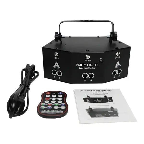 Fourovo LITLAMP™ 9-Eye Laser Party Light