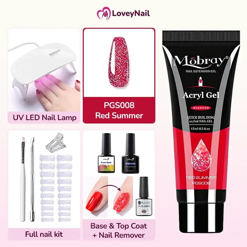 Fourovo LoveyNail & DIY Home Full Nail Kit