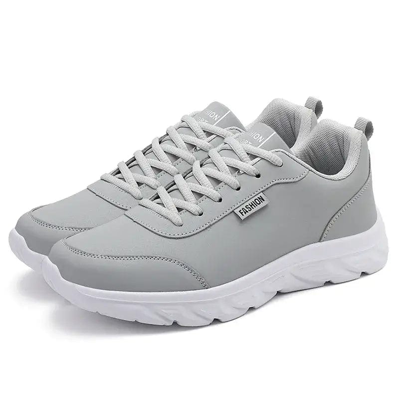 Fourovo Men’s Orthopedic Shoes - Hands-Free Orthopedic Shoes + FREE Insoles Gray / 7 / Standard (D)