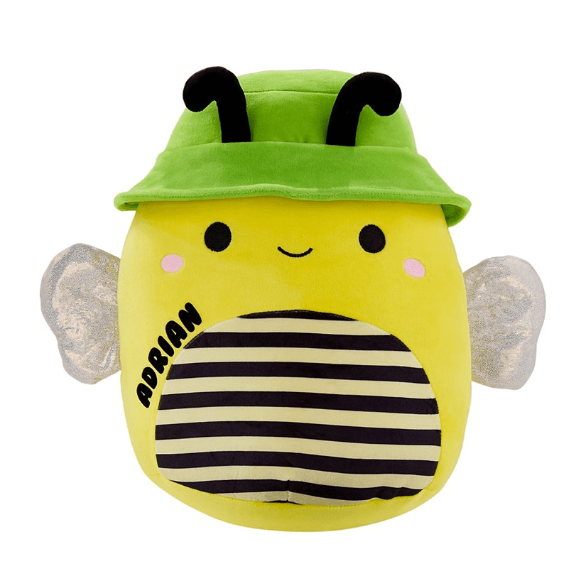 Fourovo New Personalized 12" Squishmallows® Sunny the Honey Bee