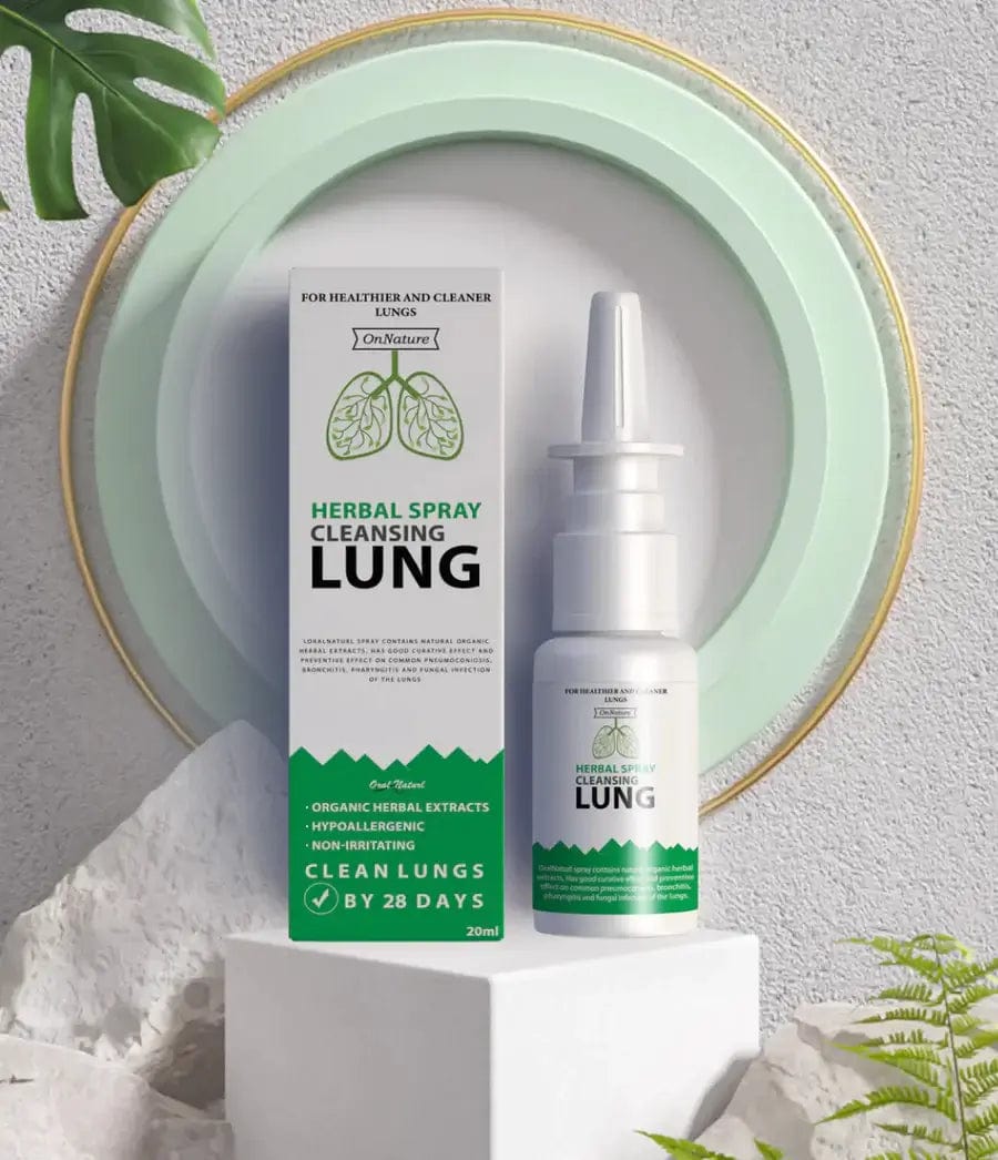 Fourovo Organic Herbal Lung Cleanse Repair Nasal Spray