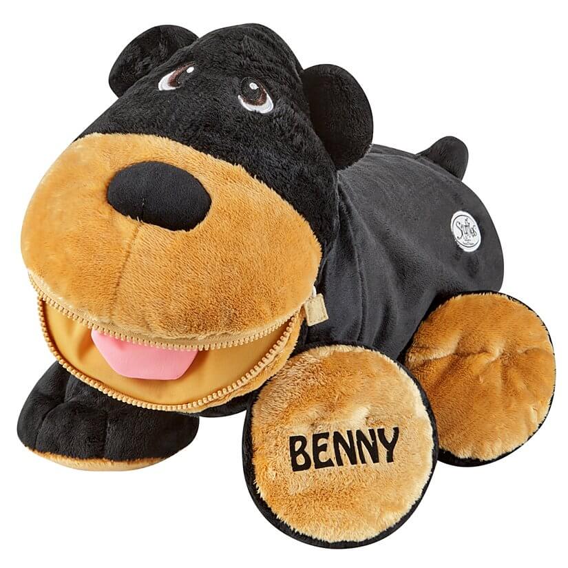 Fourovo Personalized Stuffies® Benny the Black Bear