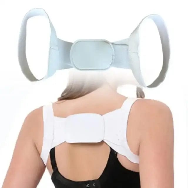 Fourovo Posture Pro Fix Neck & Shoulder Corrector White