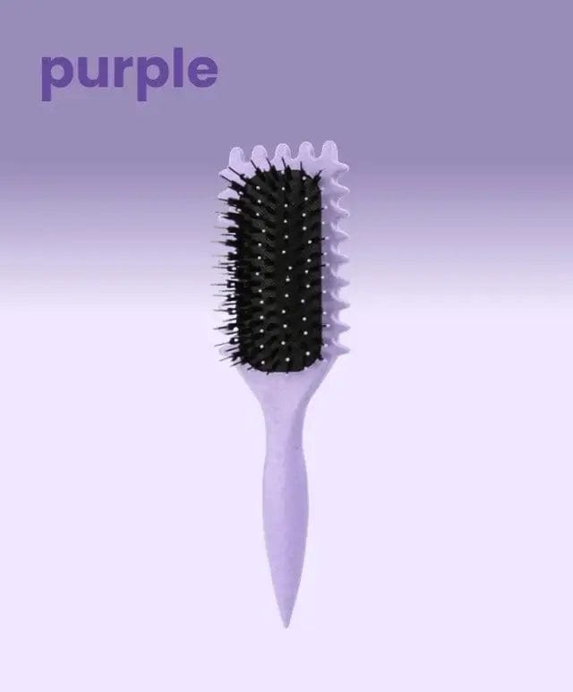 Fourovo Proomed Define Curling Brush Purple