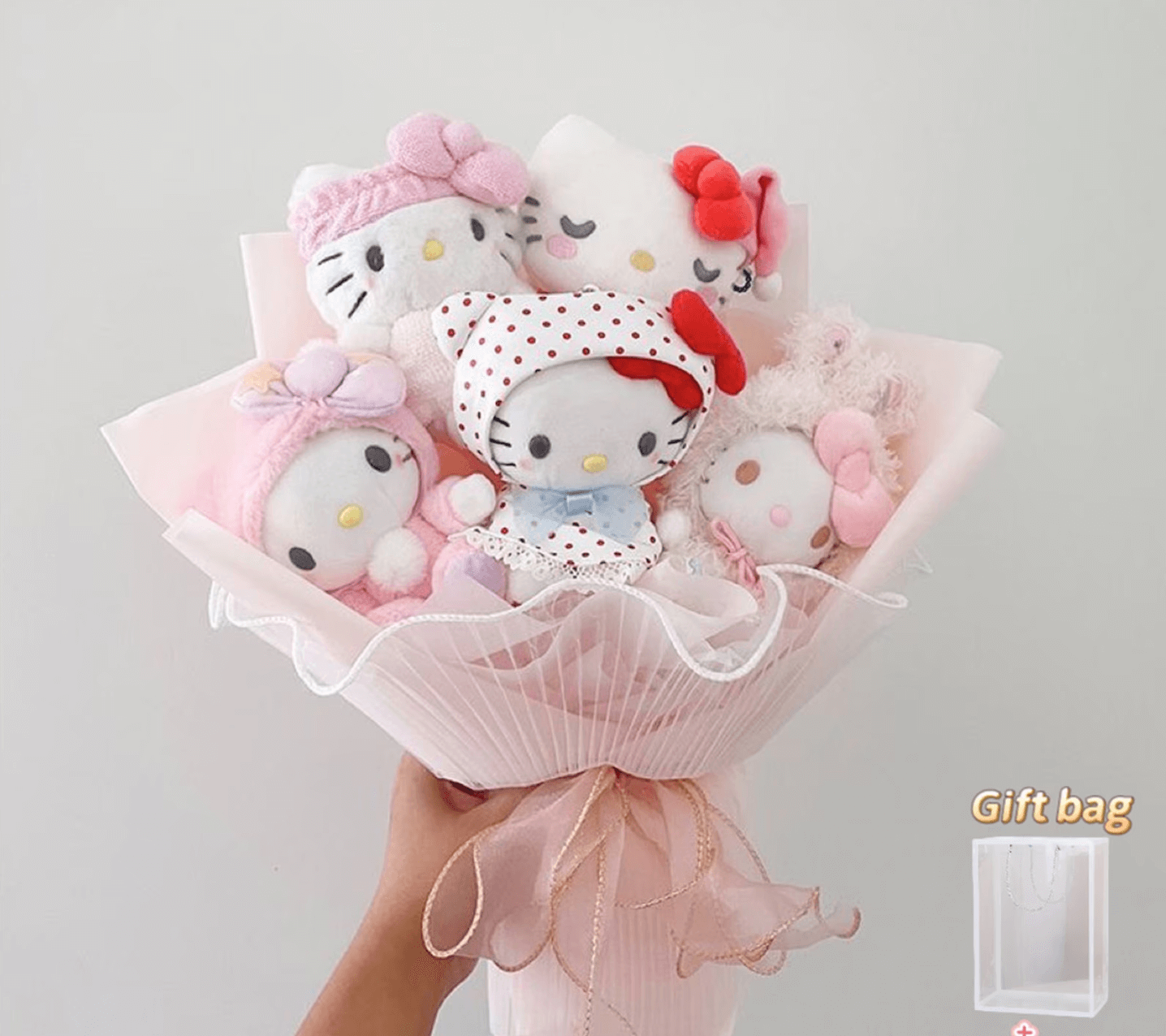 Fourovo Saniro Cute Plush Bouquet