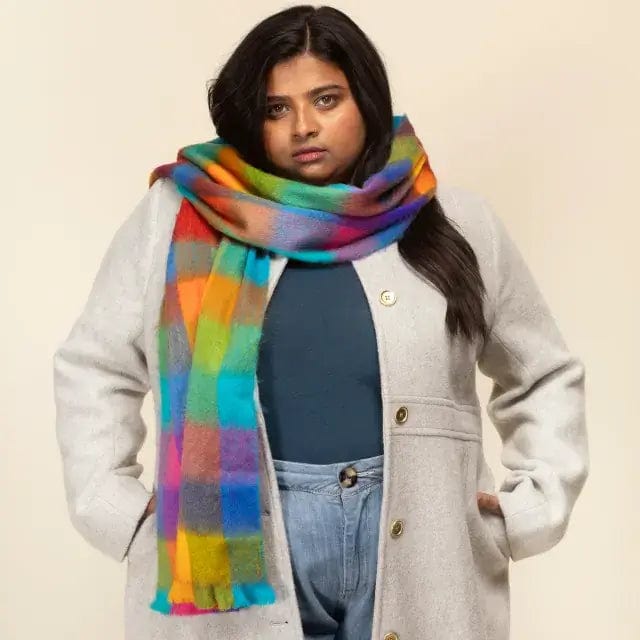 Fourovo Seamless Rainbow Scarf