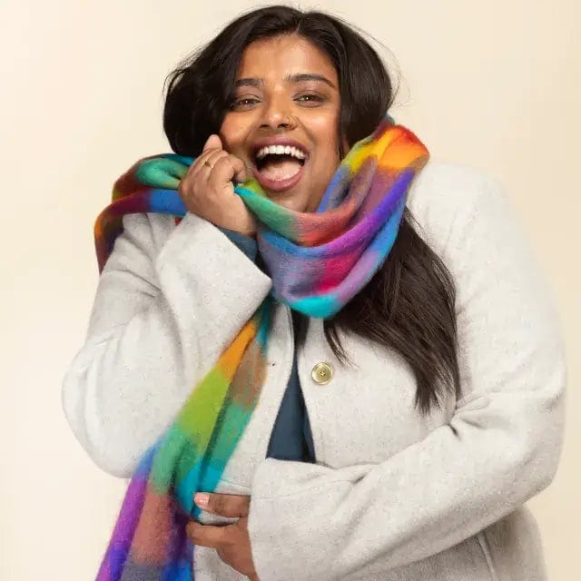 Fourovo Seamless Rainbow Scarf