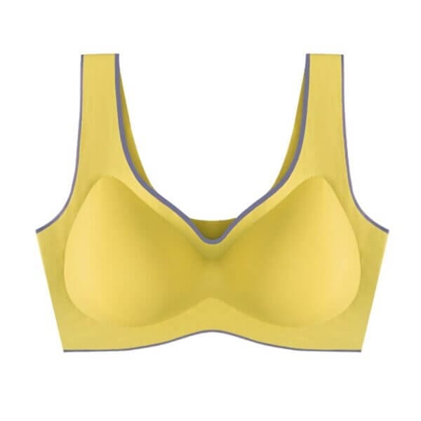 Fourovo Seamless Top Slim Super Comfort Bra Green / L