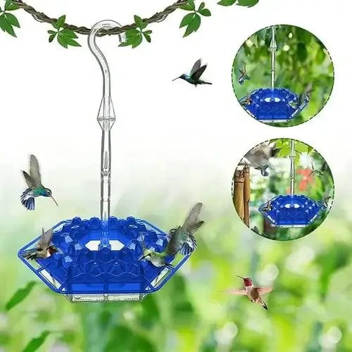 Fourovo Shirem Sweety Hummingbird Feeder Blue