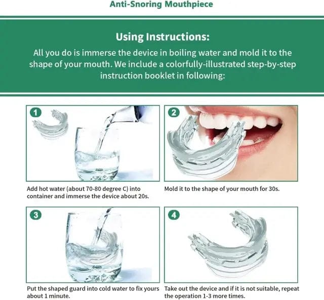 Fourovo SlumberBetter Anti-Snore Mouthpiece