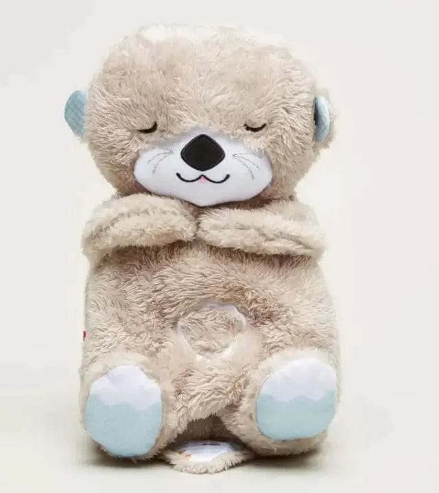 Fourovo Snuggle Buddy Breathing Otter Gray